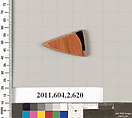 Terracotta fragment of a column-krater (bowl for mixing wine and water), Terracotta, Greek, Attic