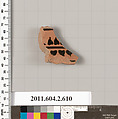 Terracotta fragment of a column-krater (bowl for mixing wine and water), Terracotta, Greek, Attic