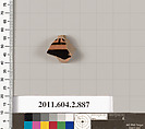 Terracotta fragment of a bell-krater (bowl for mixing wine and water), Terracotta, Greek, Attic