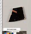 Terracotta fragment of a bell-krater (bowl for mixing wine and water), Terracotta, Greek, Attic