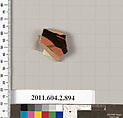 Terracotta fragment of a bell-krater (bowl for mixing wine and water), Terracotta, Greek, Attic