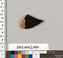 Terracotta fragment of an oinochoe (jug), Terracotta, Greek, Attic