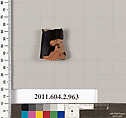 Terracotta fragment of an oinochoe (jug), Terracotta, Greek, Attic
