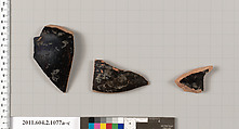 Terracotta fragments of closed shapes, Terracotta, Greek, Attic