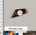 Terracotta fragment of a stamnos (jar), Terracotta, Greek, Attic