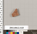 Terracotta fragment of a lekythos (oil flask)?, Terracotta, Greek, Attic