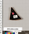 Terracotta fragment of a skyphos (deep drinking cup), Terracotta, Greek, Attic