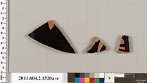 Terracotta fragments of skyphoi (deep drinking cups), Terracotta, Greek, Attic
