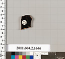 Terracotta rim fragment of a skyphos (deep drinking cup), Terracotta, Greek, Attic