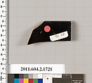 Terracotta rim fragment of a skyphos (deep drinking cup), Terracotta, Greek, Attic