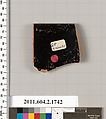 Terracotta rim fragment of a skyphos (deep drinking cup), Terracotta, Greek, Attic