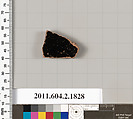 Terracotta fragment of a skyphos (deep drinking cup), Terracotta, Greek, Attic