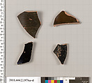 Terracotta fragments of Nolan neck-amphorae (jars)?, Terracotta, Greek, Attic