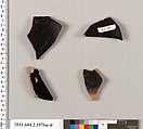 Terracotta fragments of Nolan neck-amphorae (jars)?, Terracotta, Greek, Attic