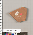 Terracotta fragment of a pelike?, Terracotta, Greek, Attic
