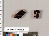 Terracotta fragments from amphorae (jars), Terracotta, Greek, Attic