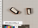 Terracotta fragments from amphorae (jars), Terracotta, Greek, Attic