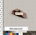 Terracotta fragment of an amphora (jar), Terracotta, Greek, Attic
