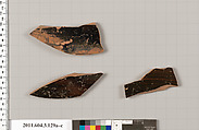 Terracotta fragments of amphorae (jars), Terracotta, Greek, Attic