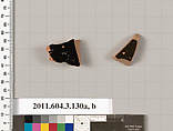 Terracotta fragments of amphorae (jars), Terracotta, Greek, Attic