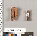 Terracotta fragments of Neck-amphorae (jars), Terracotta, Greek, Attic