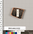 Terracotta fragment of a column-krater (bowl for mixing wine and water), Terracotta, Greek, Attic