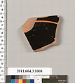 Terracotta fragment of a plate?, Terracotta, Greek, Attic