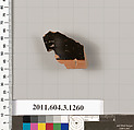 Terracotta fragment of an undetermined shape, Terracotta, Greek, Attic