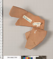 Terracotta fragment of a neck-amphora (jar), Terracotta, Greek, Attic