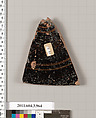 Terracotta fragment of a lekanis lid (covered dish), Terracotta, Greek, Attic