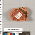 Terracotta fragment of a skyphos (deep drinking cup)?, Terracotta, Greek, Attic