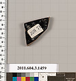Terracotta fragment of a skyphos (deep drinking cup), Terracotta, Greek, Attic