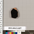 Terracotta fragment of a skyphos (deep drinking cup), Terracotta, Greek, Attic