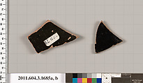 Terracotta fragments of kylikes: Band or lip cups (drinking cups ...