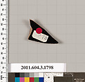Terracotta fragment of a kylix: Lip cup (drinking cup), Terracotta, Greek, Attic
