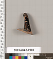Terracotta fragment of a kylix (drinking cup) or a skyphos (deep drinking cup)?, Terracotta, Greek, Attic