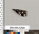 Terracotta fragment of a kylix (drinking cup), Terracotta, Greek, Attic