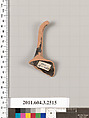 Terracotta fragment of a kylix (drinking cup), Terracotta, Greek, Attic