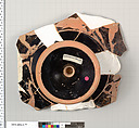 Terracotta fragments of a kylix (drinking cup), Attributed to the Epeleios Painter [DvB], Terracotta, Greek, Attic