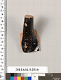 Terracotta fragment of a kylix: eye-cup (drinking cup)?, Terracotta, Greek, Attic