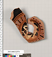 Terracotta fragment of a Little Master cup (drinking cup), Terracotta, Greek, Attic