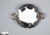Terracotta kylix (drinking cup), Terracotta, Greek, Attic