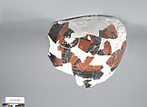Terracotta fragments of an amphora (jar), Terracotta, Greek, Attic