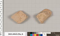 Terracotta fragments of an amphora (jar)?, Terracotta, Etruscan, Etrusco-Corinthian