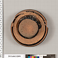 Terracotta fragment of a lekythos (oil flask), Terracotta, Greek, Attic