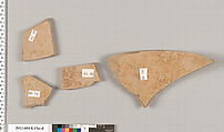 Terracotta fragments of an amphora (jar)?, Terracotta, Etruscan, Etrusco-Corinthian