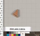Terracotta fragment of a kylix (cup), Terracotta, Greek, Attic