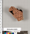 Terracotta fragment of a kylix (drinking cup), Terracotta, Greek, Attic