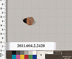 Terracotta fragment of an undetermined shape, Terracotta, Greek, Attic