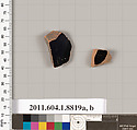 Terracotta fragments of kylikes (drinking cups), Terracotta, Greek, Attic